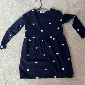 Gap Girls Dress with Hearts size M